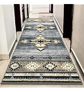 B BENRON Western Hallway Runner Rug 2 x 6, Non-Slip Long Runners for Bedroom Kitchen Hall Laundry...