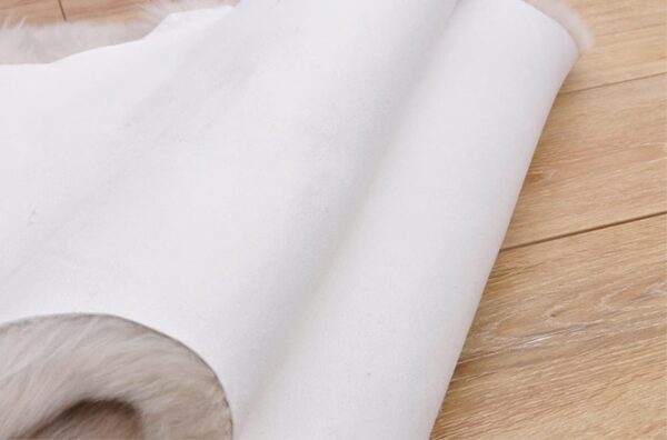 Leatherhubz-HUAHOO Premium Genuine Sheepskin Rug Linen, Double Pelt/2' x 3' Linen - Image 5
